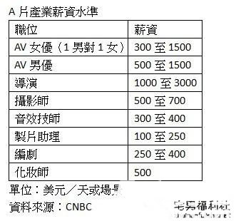 美国暗黑行业薪酬揭秘 - 星星舍